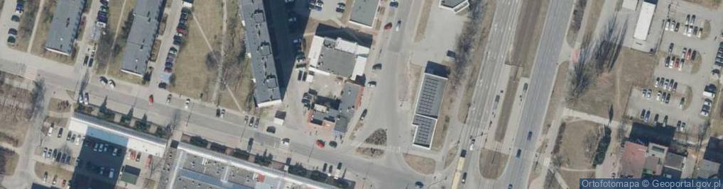 Zdjęcie satelitarne PaczkoPunkt InPost POP-LOD116