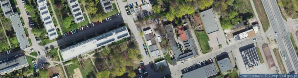 Zdjęcie satelitarne PaczkoPunkt InPost POP-LOD14