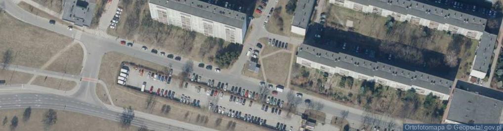 Zdjęcie satelitarne PaczkoPunkt InPost POP-LOD159