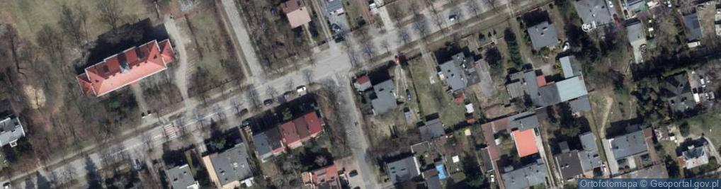 Zdjęcie satelitarne PaczkoPunkt InPost POP-LOD184
