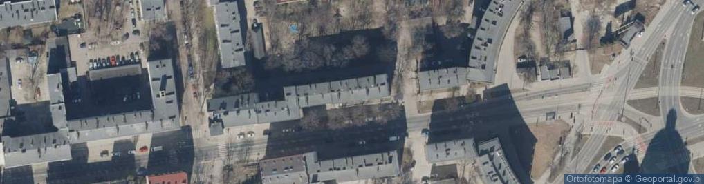 Zdjęcie satelitarne PaczkoPunkt InPost POP-LOD20