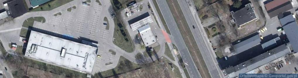 Zdjęcie satelitarne PaczkoPunkt InPost POP-LOD312