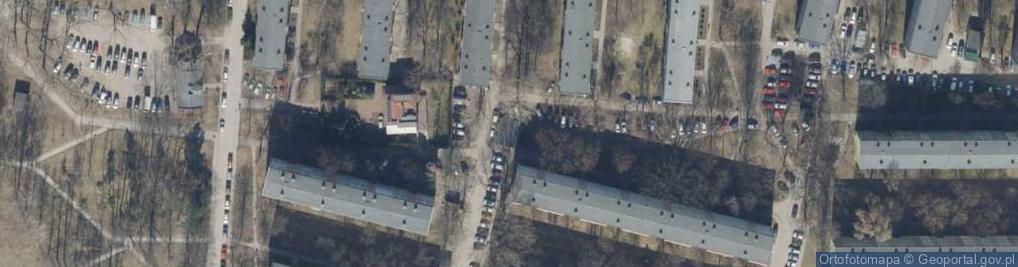 Zdjęcie satelitarne PaczkoPunkt InPost POP-LOD348