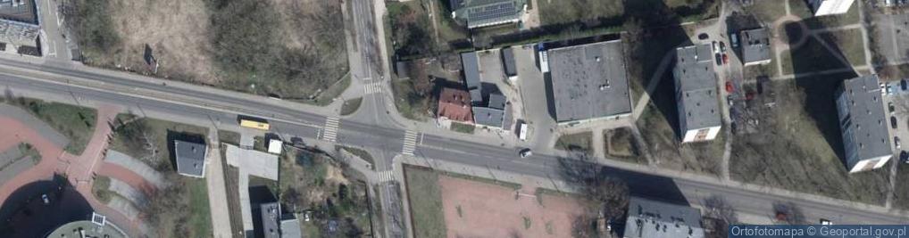Zdjęcie satelitarne PaczkoPunkt InPost POP-LOD369