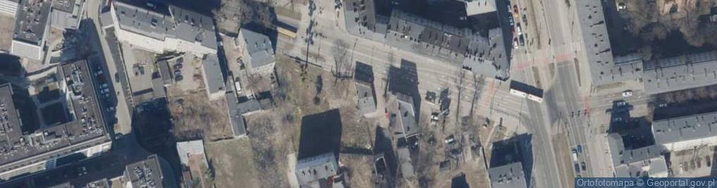 Zdjęcie satelitarne PaczkoPunkt InPost POP-LOD372