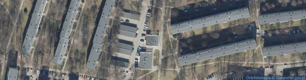 Zdjęcie satelitarne PaczkoPunkt InPost POP-LOD388