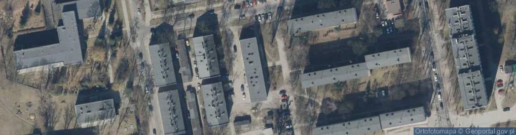 Zdjęcie satelitarne PaczkoPunkt InPost POP-LOD389