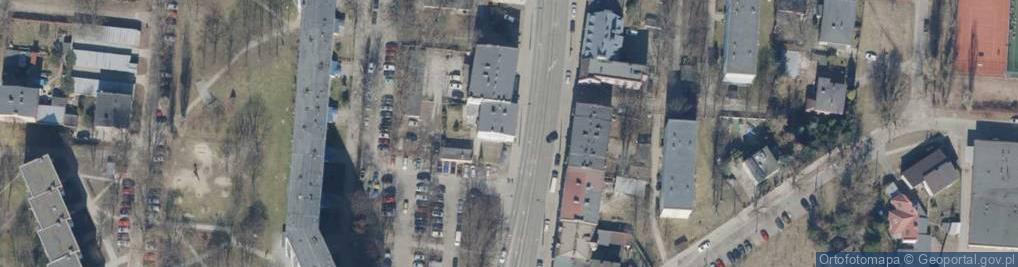Zdjęcie satelitarne PaczkoPunkt InPost POP-LOD390