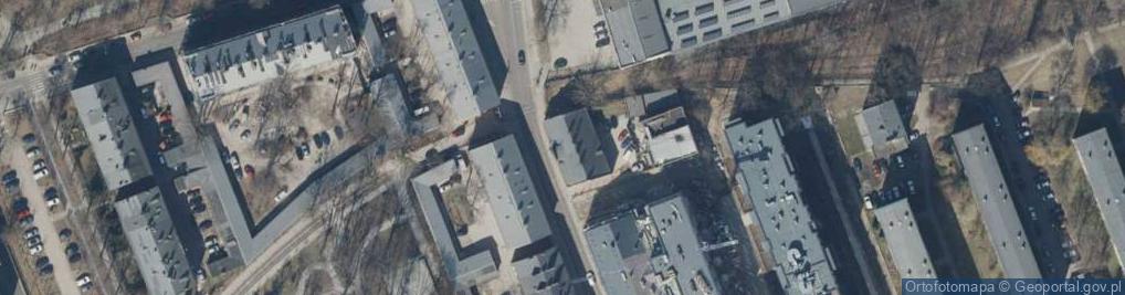 Zdjęcie satelitarne PaczkoPunkt InPost POP-LOD401