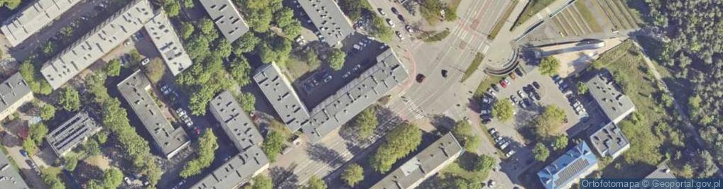 Zdjęcie satelitarne PaczkoPunkt InPost POP-MIE7