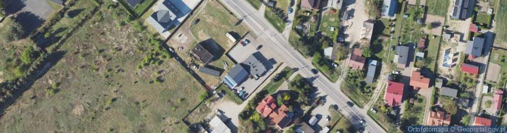 Zdjęcie satelitarne PaczkoPunkt InPost POP-MSE1