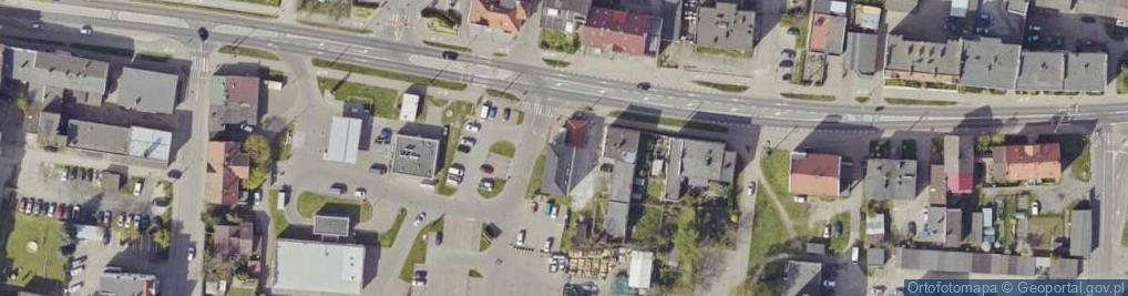 Zdjęcie satelitarne PaczkoPunkt InPost POP-NAM5