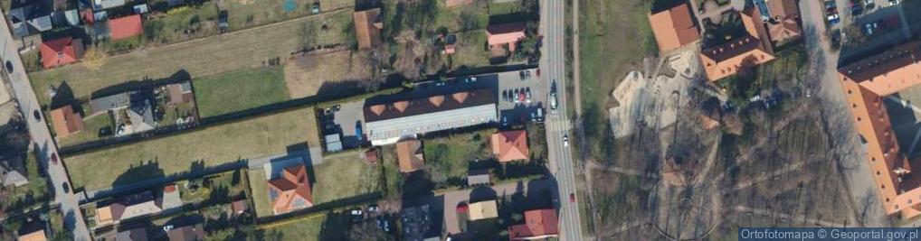 Zdjęcie satelitarne PaczkoPunkt InPost POP-NIE5
