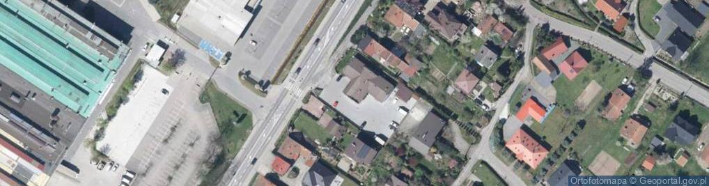 Zdjęcie satelitarne PaczkoPunkt InPost POP-NSA13