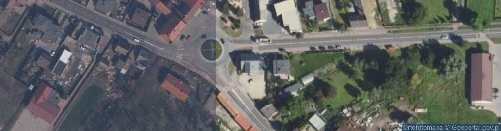Zdjęcie satelitarne PaczkoPunkt InPost POP-ODL4