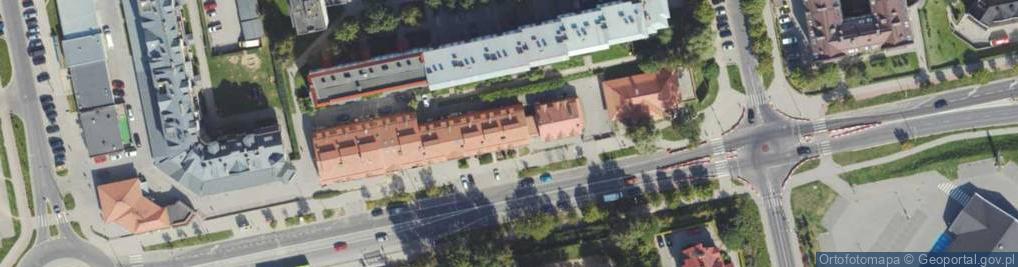 Zdjęcie satelitarne PaczkoPunkt InPost POP-OLS48