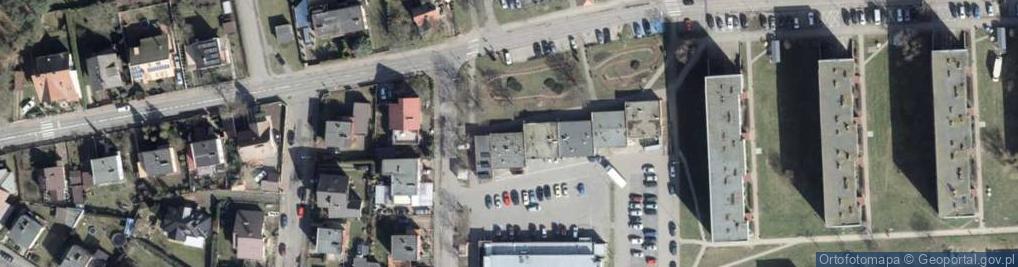 Zdjęcie satelitarne PaczkoPunkt InPost POP-PLO17