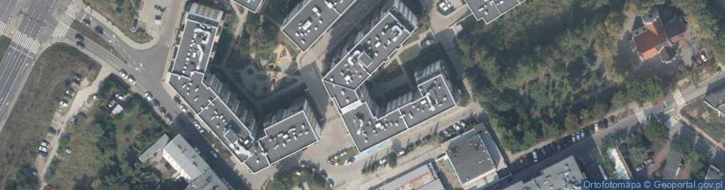 Zdjęcie satelitarne PaczkoPunkt InPost POP-POZ204