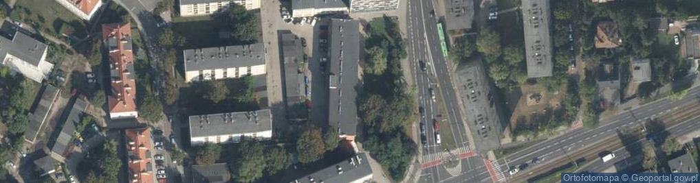 Zdjęcie satelitarne PaczkoPunkt InPost POP-POZ249