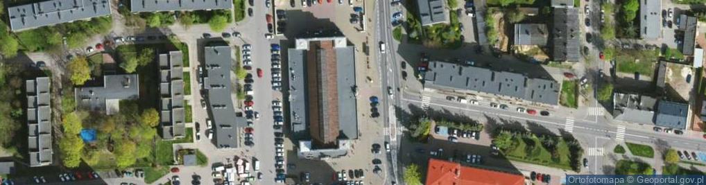 Zdjęcie satelitarne PaczkoPunkt InPost POP-PTR18