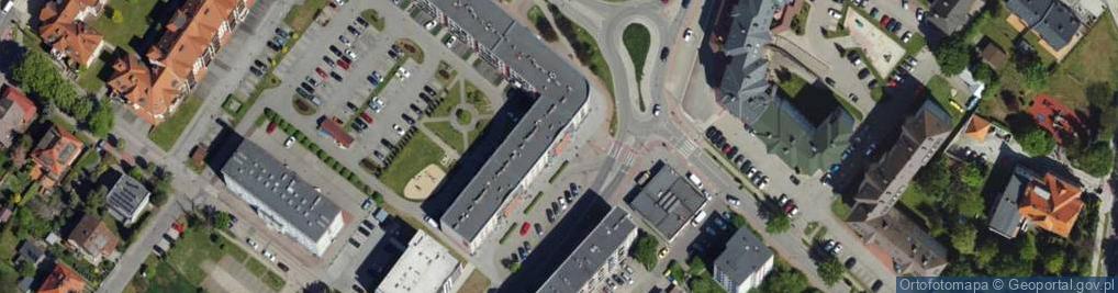 Zdjęcie satelitarne PaczkoPunkt InPost POP-RAC13