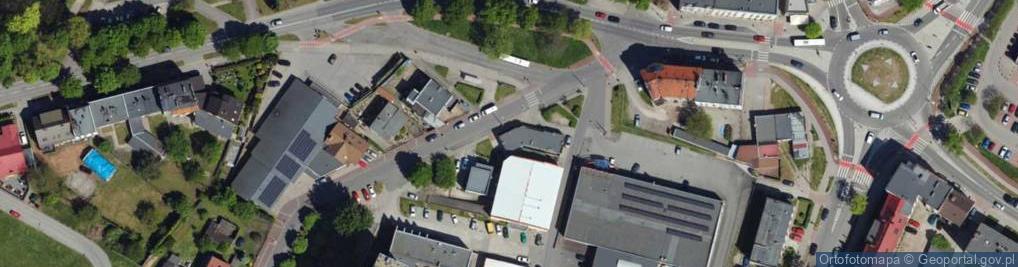 Zdjęcie satelitarne PaczkoPunkt InPost POP-RAC15