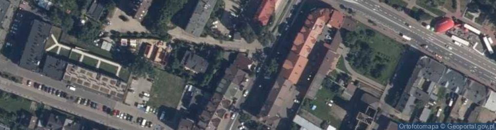Zdjęcie satelitarne PaczkoPunkt InPost POP-RAZ11