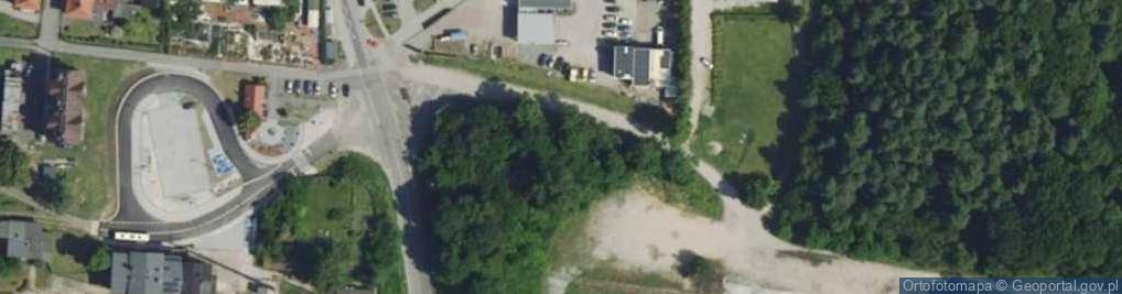 Zdjęcie satelitarne PaczkoPunkt InPost POP-RUE1