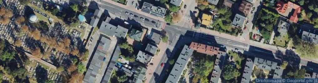 Zdjęcie satelitarne PaczkoPunkt InPost POP-SOS46