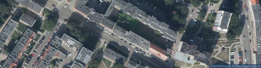 Zdjęcie satelitarne PaczkoPunkt InPost POP-SZC184
