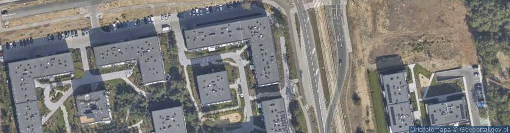 Zdjęcie satelitarne PaczkoPunkt InPost POP-TOR49