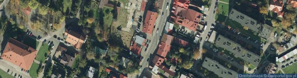 Zdjęcie satelitarne PaczkoPunkt InPost POP-TUH3