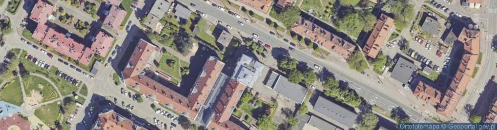 Zdjęcie satelitarne PaczkoPunkt InPost POP-TYC40