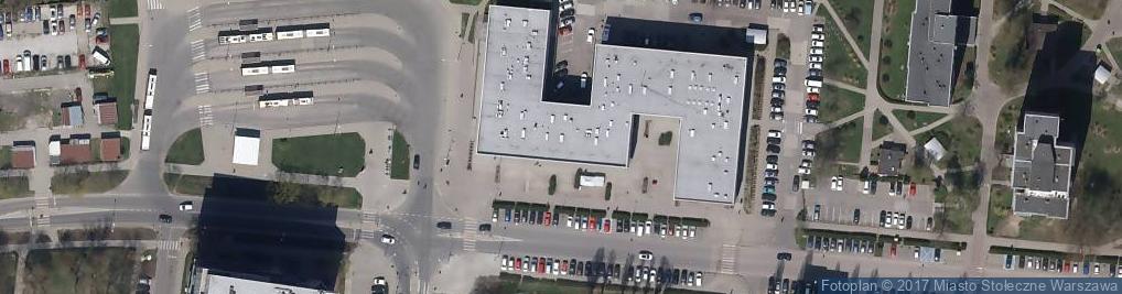 Zdjęcie satelitarne PaczkoPunkt InPost POP-WAW274