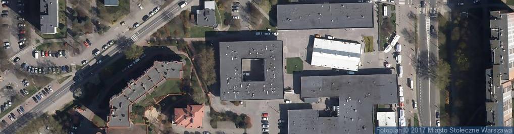 Zdjęcie satelitarne PaczkoPunkt InPost POP-WAW50