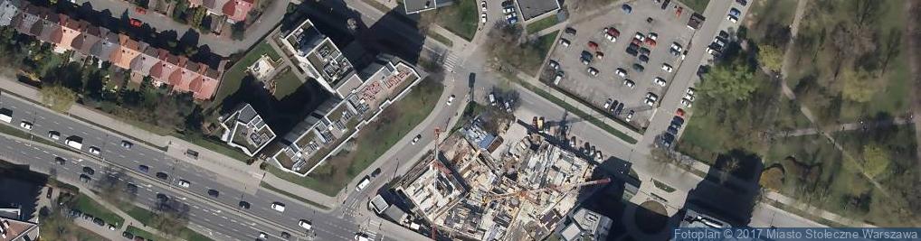 Zdjęcie satelitarne PaczkoPunkt InPost POP-WAW515