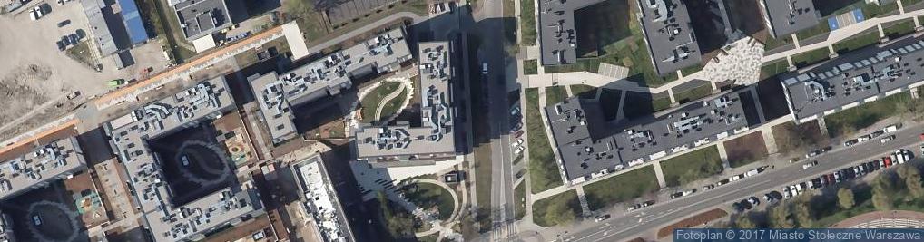Zdjęcie satelitarne PaczkoPunkt InPost POP-WAW539