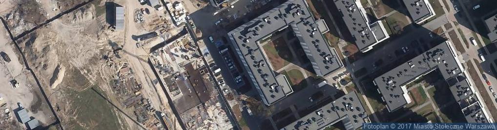 Zdjęcie satelitarne PaczkoPunkt InPost POP-WAW560