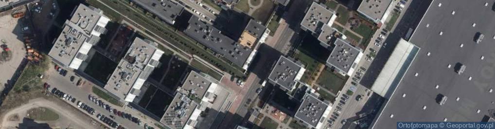 Zdjęcie satelitarne PaczkoPunkt InPost POP-WAW580