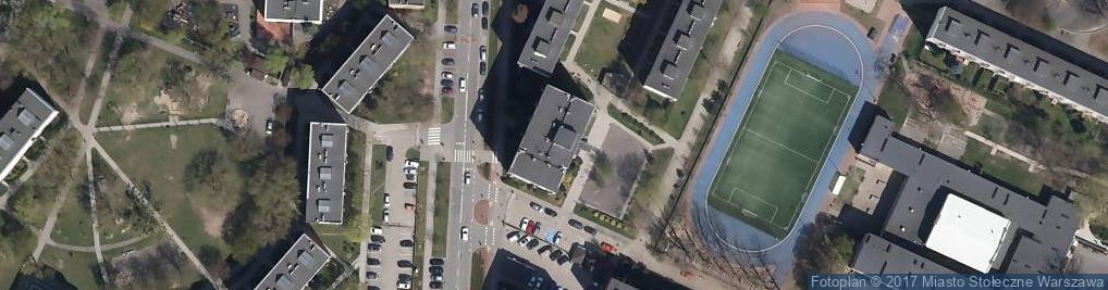 Zdjęcie satelitarne PaczkoPunkt InPost POP-WAW59