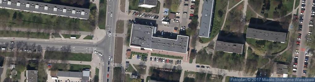 Zdjęcie satelitarne PaczkoPunkt InPost POP-WAW652