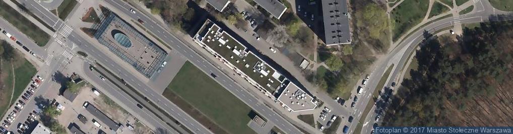 Zdjęcie satelitarne PaczkoPunkt InPost POP-WAW663