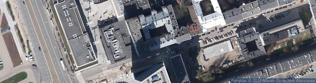 Zdjęcie satelitarne PaczkoPunkt InPost POP-WAW722