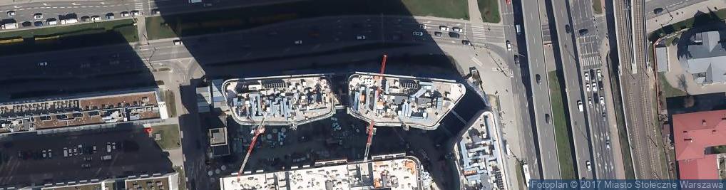 Zdjęcie satelitarne PaczkoPunkt InPost POP-WAW725