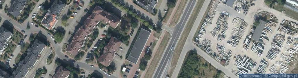 Zdjęcie satelitarne PaczkoPunkt InPost POP-WAY6