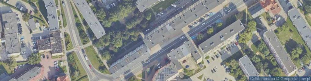 Zdjęcie satelitarne PaczkoPunkt InPost POP-WLA14