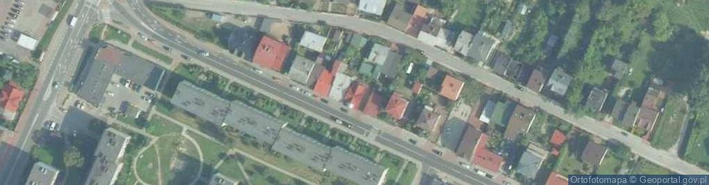 Zdjęcie satelitarne PaczkoPunkt InPost POP-WLB2