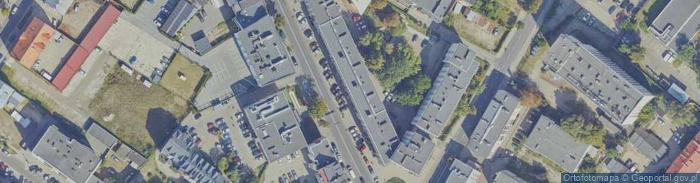Zdjęcie satelitarne PaczkoPunkt InPost POP-WLO34