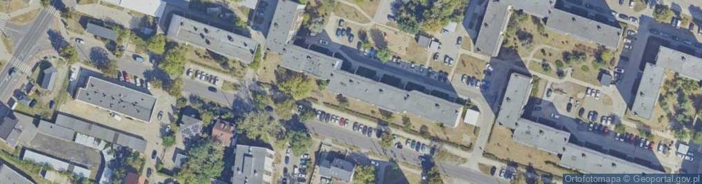 Zdjęcie satelitarne PaczkoPunkt InPost POP-WLO40