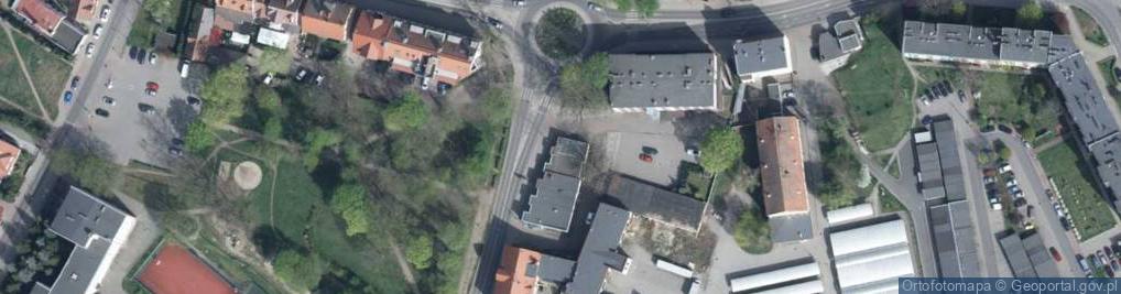 Zdjęcie satelitarne PaczkoPunkt InPost POP-WLW4